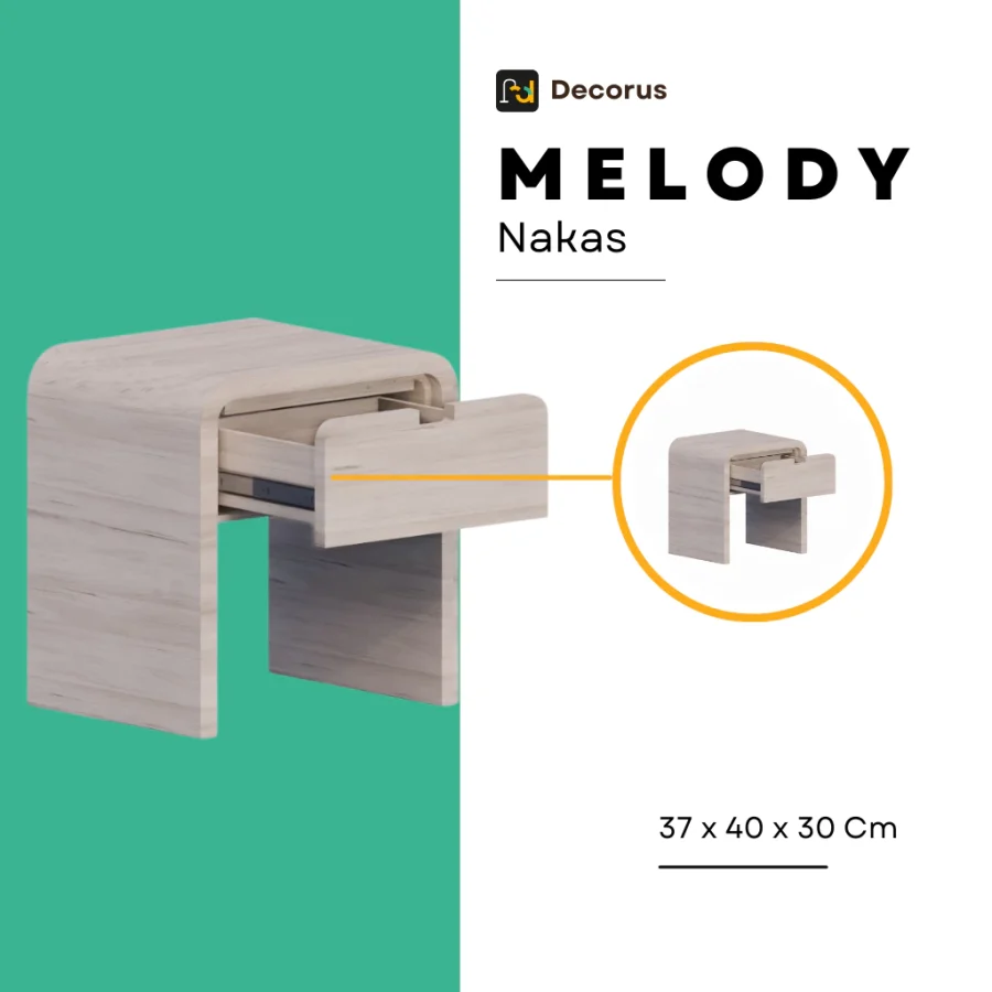 Meja Nakas Serbaguna Melody